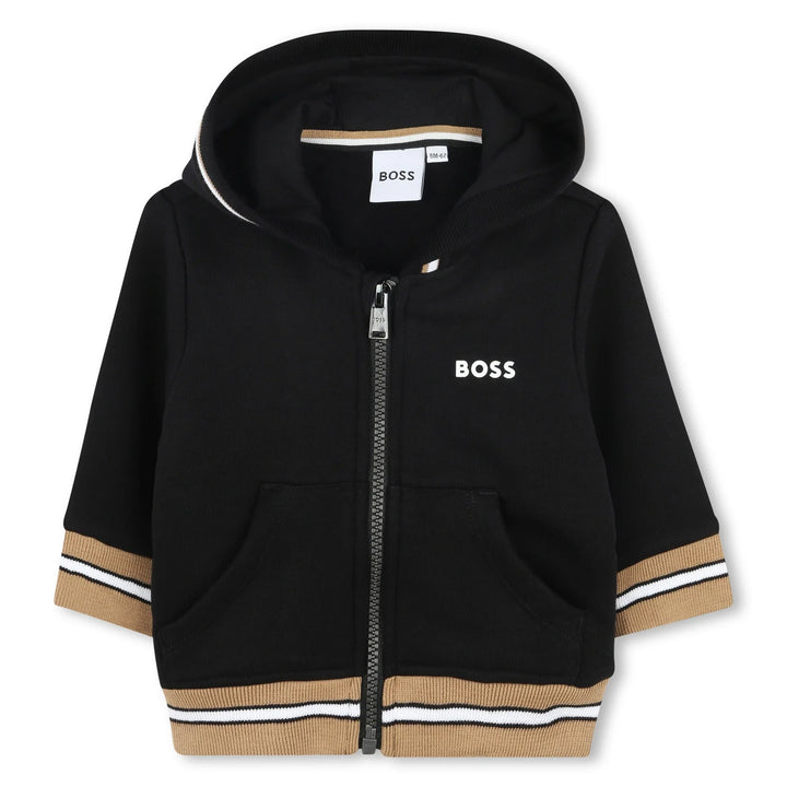 Sudadera para bebé con gorro Boss