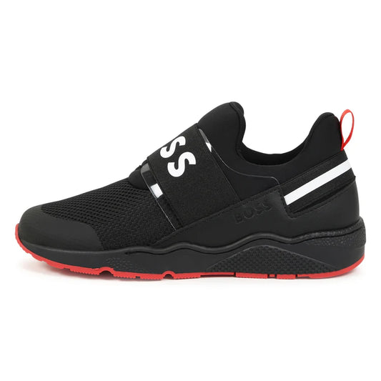 Tenis Boss con logo en correa