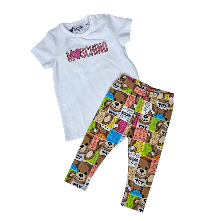 Conjunto Bebé Moschino Love & Teddy