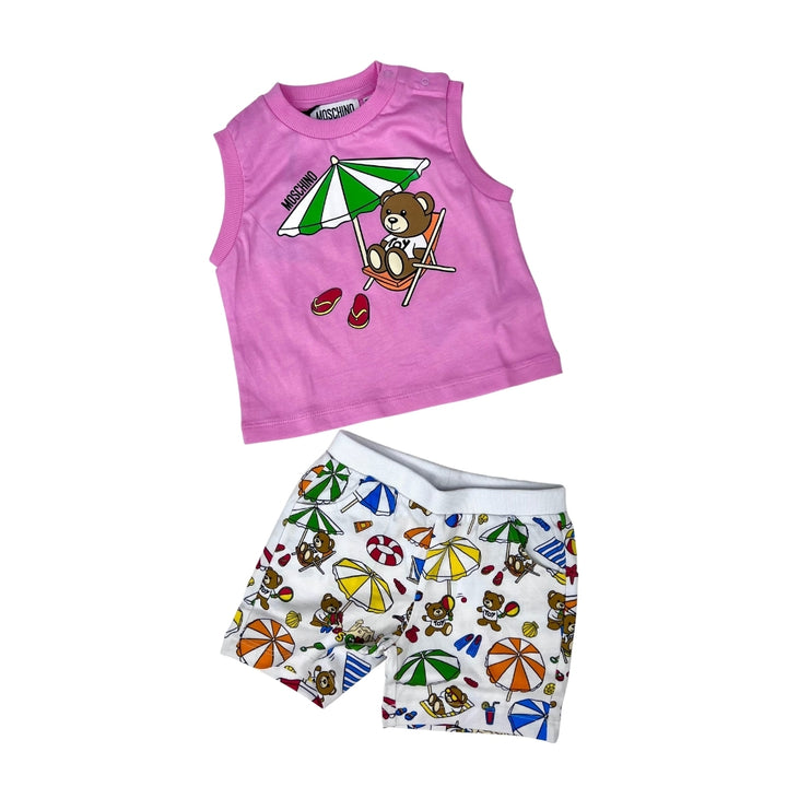 Conjunto Bebé Moschino Summer Bear