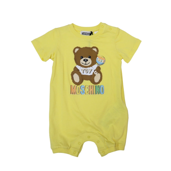 Mono Bebé Moschino Teddy Pastel Amarillo