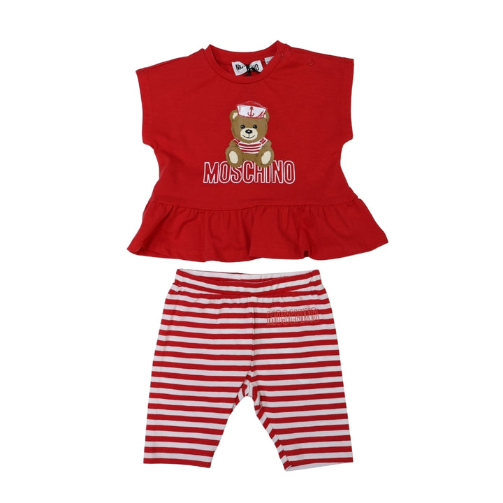 Conjunto Bebé Moschino Teddy Marinero