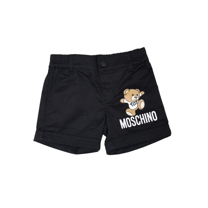 Short Negro Bebé Moschino Teddy