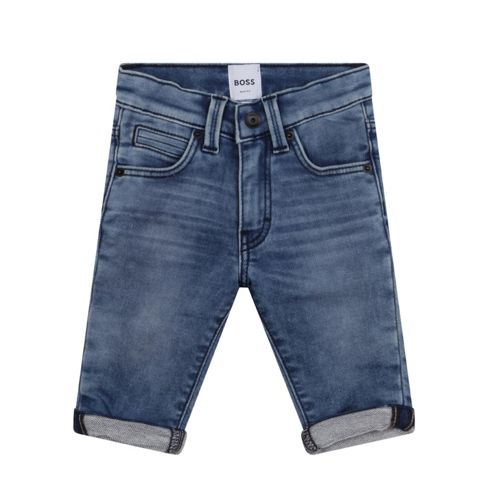 Boss Pantalón Mezclilla Azul Claro Niño