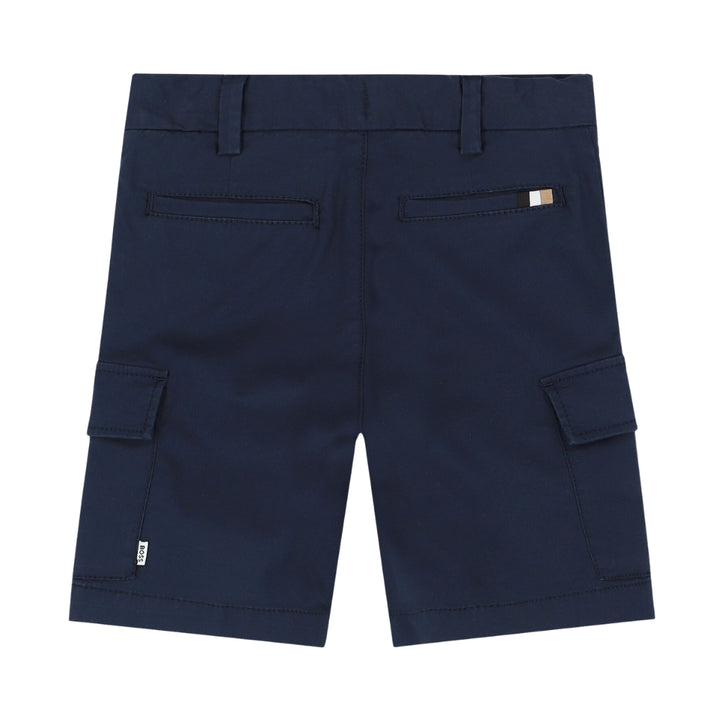 Boss Short Cargo Azul Marino Niño (Modelo 1)