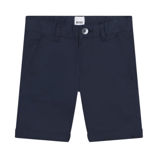 Boss Short Azul Marino Niño (Modelo 2)