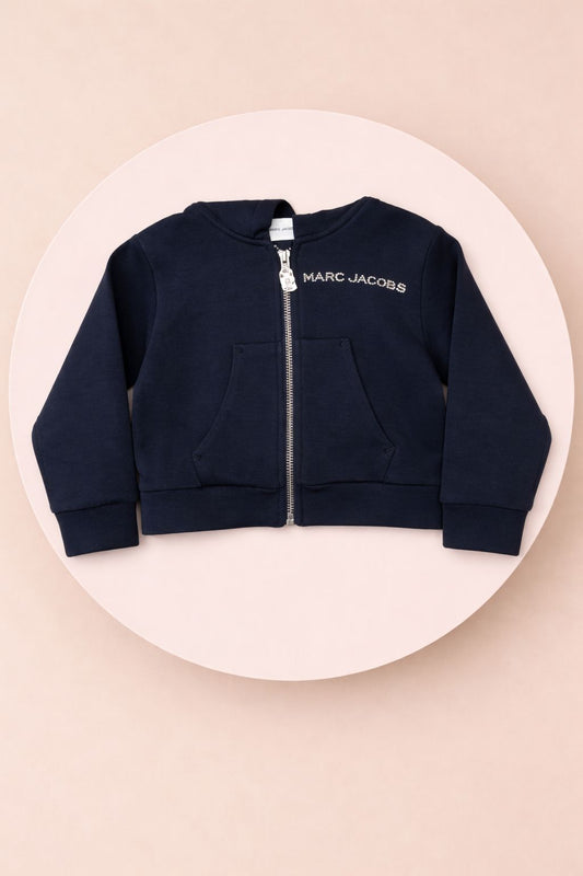 Sudadera tipo hoodie en color Azul Marino Marc Jacobs