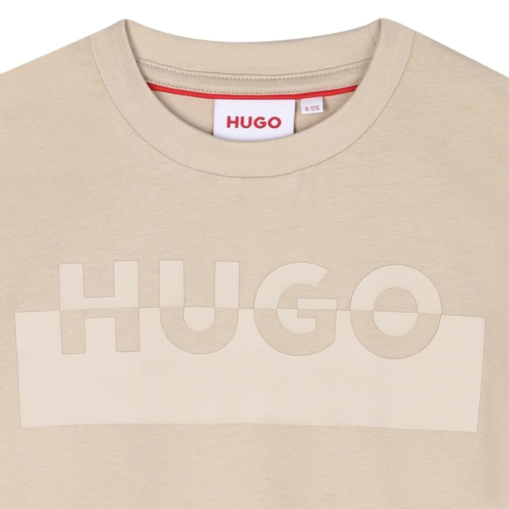 Playera Hugo Kids Beige