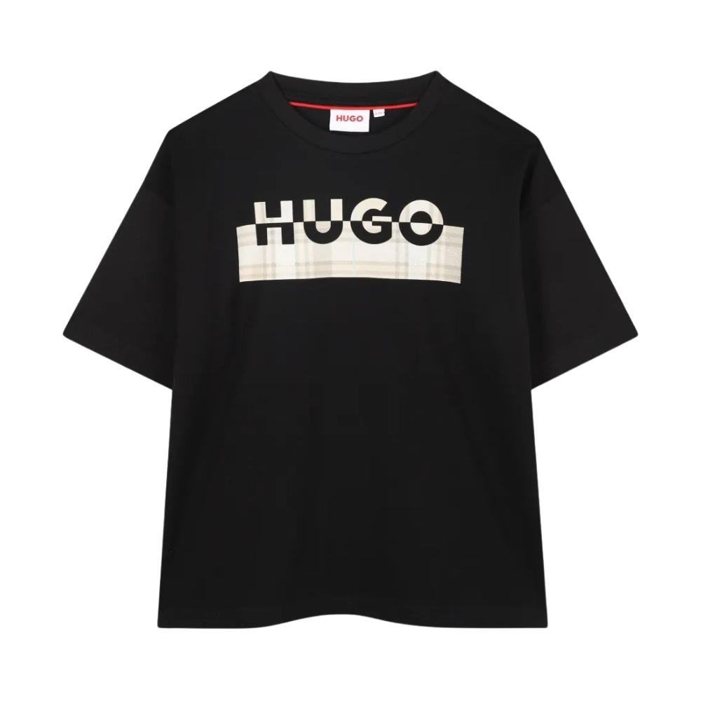 Playera Hugo Kids Negra
