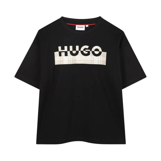 Playera Hugo Kids Negra