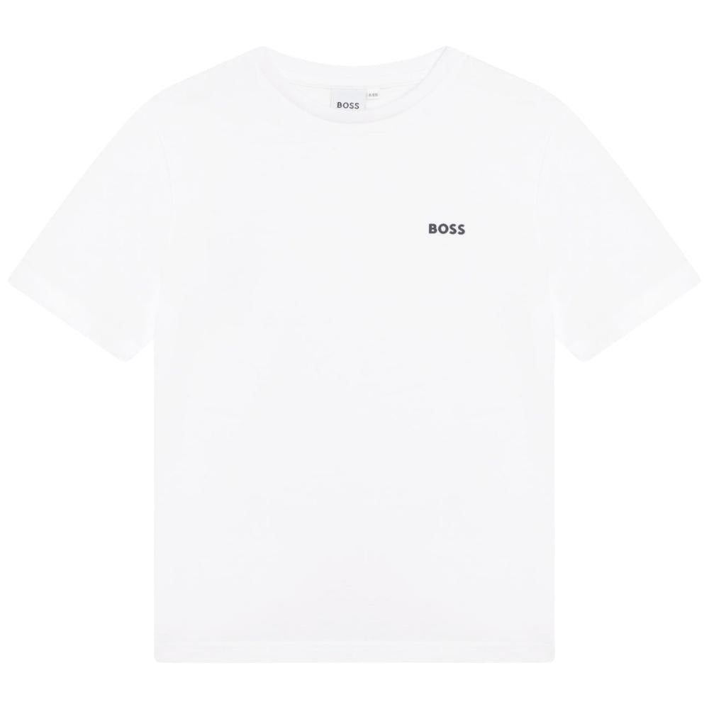 Playera BOSS Blanca para Niño
