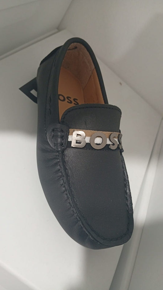 Mocasines Boss Negros Clásicos