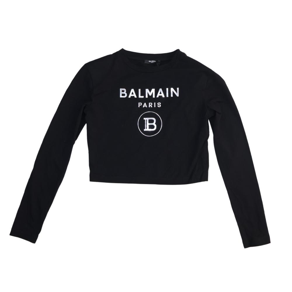 Sudadera Balmain Paris Negra – Diseño Clásico y Elegante