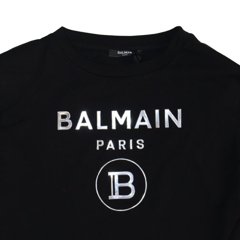 Sudadera Balmain Paris Negra – Diseño Clásico y Elegante