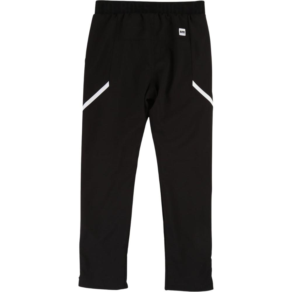 Pantalón BOSS Negro con Detalles en Contraste
