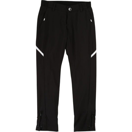 Pantalón BOSS Negro con Detalles en Contraste