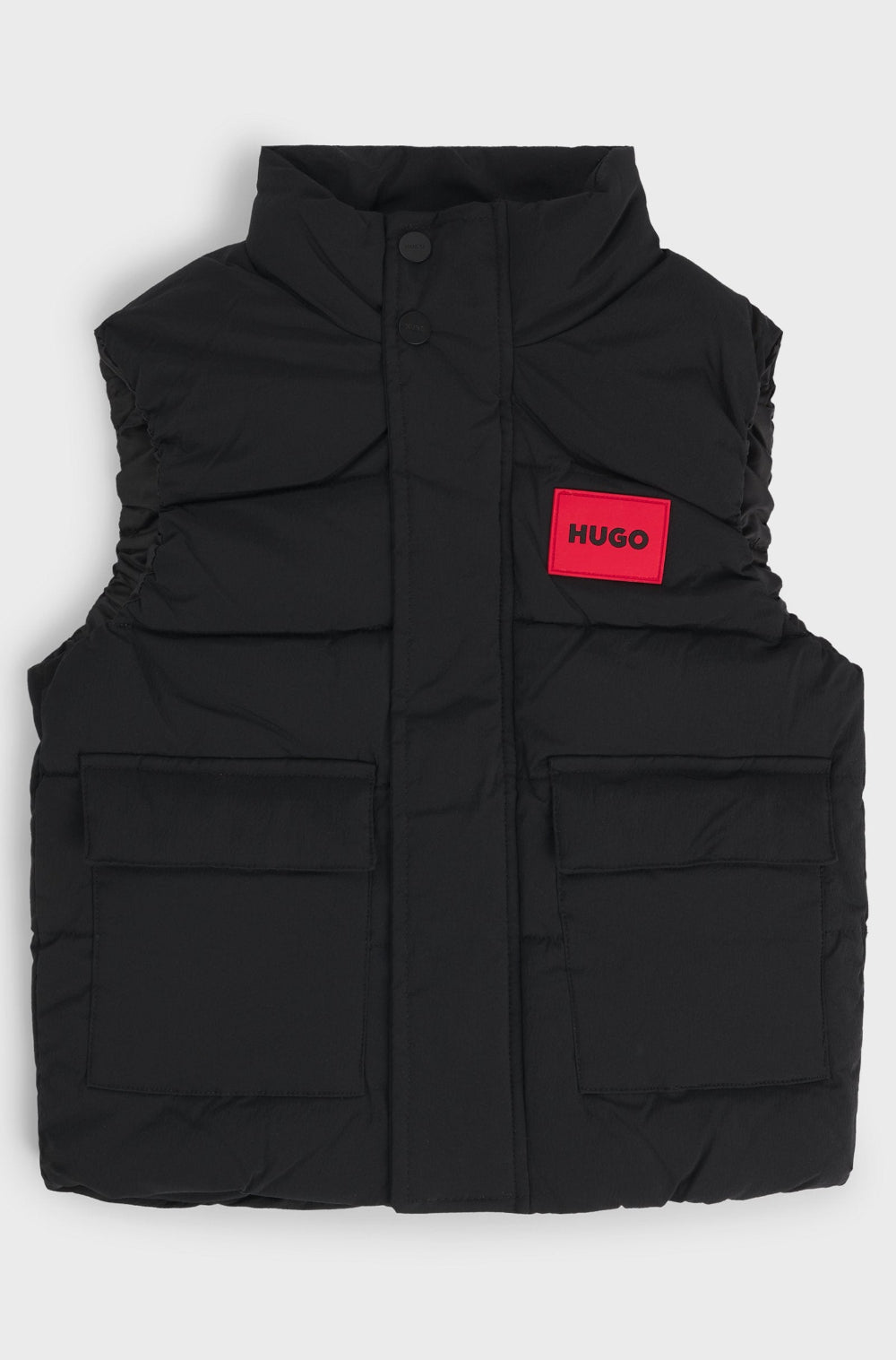 Chaleco acolchonado con logo Hugo