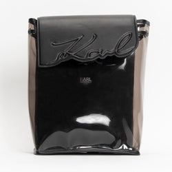 mochila karl lagerfeld trasparente