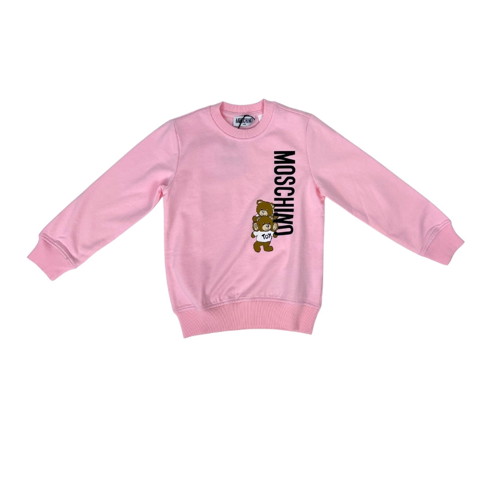 Moschino Baby – Conjunto Rosa con Ositos Toy y Logo