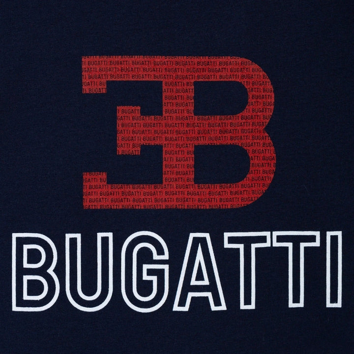 Playera Bugatti Azul Marino con Logo EB