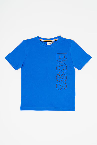 Playera boss electric blue niño