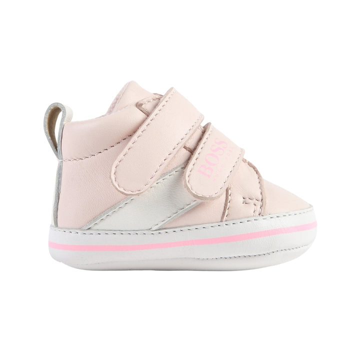 BOSS Baby Sneakers Soft Pink Velcro