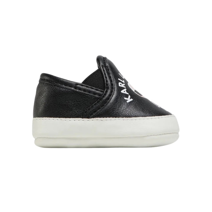 Karl Lagerfeld Baby Slip-On Sneakers Black