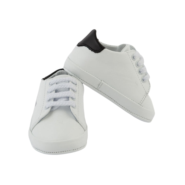 Balmain Baby White Classic Sneakers