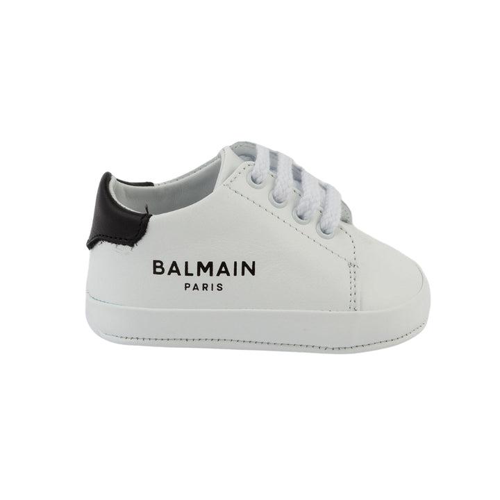 Balmain Baby White Classic Sneakers