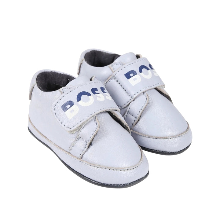 BOSS Baby Soft Blue Velcro Sneakers